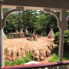 船内からの景色です