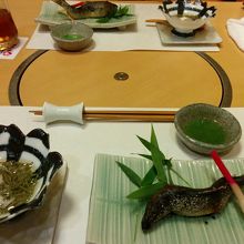 鮎の塩焼きです