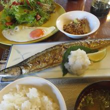 こちらも朝食