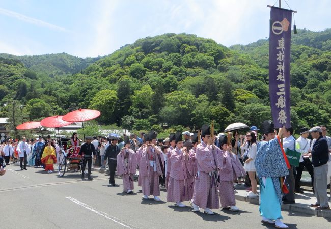 今年は三船祭が復活。