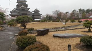 藩主戸田氏時代に焼失した本丸御殿。