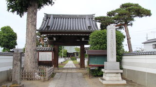 加賀百万石前田家ゆかりの鴻巣のお寺