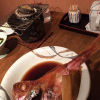 金目の煮付けも一人一匹！