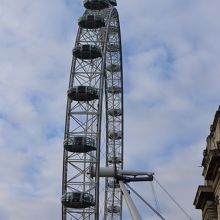 夕方のロンドン・アイ