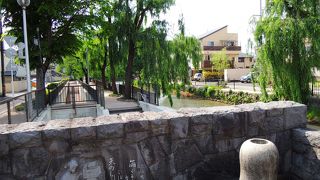 整備された遊歩道