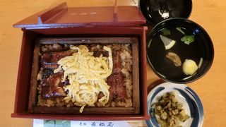 昔と変わらない懐かしいウナギのせいろ蒸し