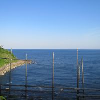 部屋の窓からはオーシャンビュー