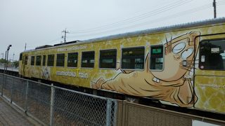 鬼太郎のラッピング列車！