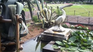 第一花壇の北東側の端にある