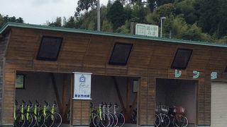 レンタサイクルもあります
