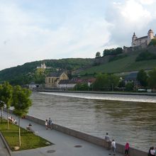橋の上からみたリエンベルク要塞とケッペレ