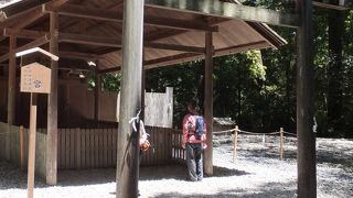 風雨をつかさどる外宮の別宮