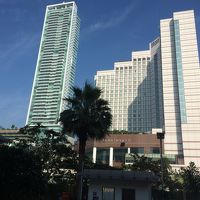 ホテル朝食会場から