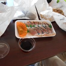 お刺身とてんぷら