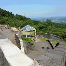 町並みが見えます