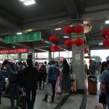 混雑時のようす