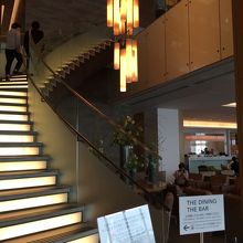 ３Ｆのダイニングに行きます。