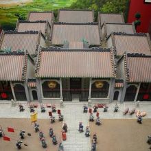 蓮嶺古廟のミニチュア