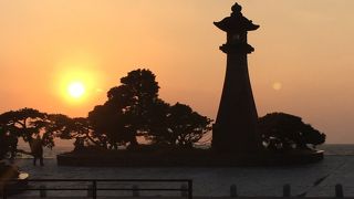宍道湖の夕日