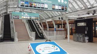 海上とは思えない施設