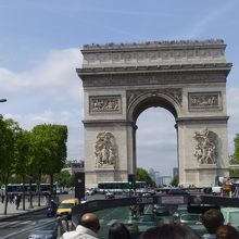例。凱旋門ですネ。