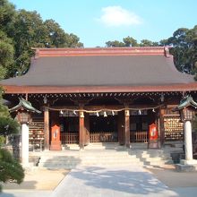 松陰神社で撮影