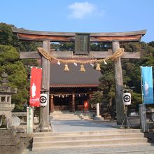 松陰神社で撮影