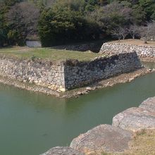 萩城跡で撮影