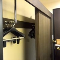 ハンガースペースも、ゆったりでした