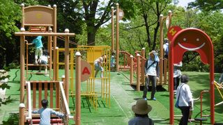 たくさんの遊具