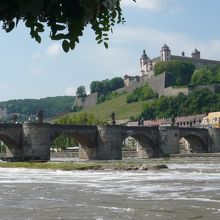 マイン川の川岸から