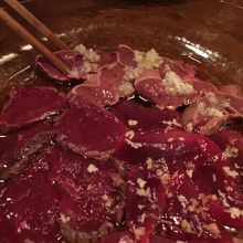 カルパッチョ盛り合わせ