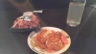 おかきがいいですね