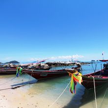 景観・直近海上タクシー係留