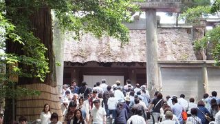 伊勢の神宮の中心