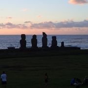 夕日が綺麗