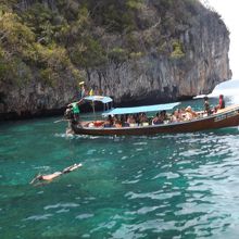 ピピ・レ島で撮影