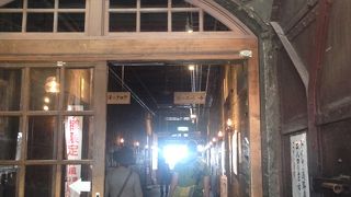 味のあるレンガ倉庫