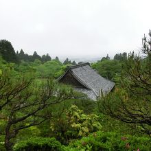 天気が良ければ、琵琶湖や比叡山が見える