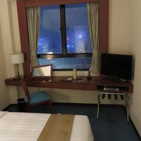 ベットからの夜景