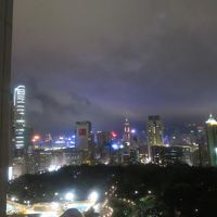香港島方向を望む夜景