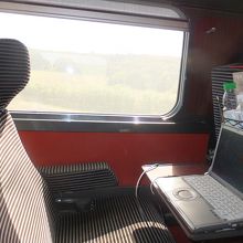 TGVファーストクラスの座席