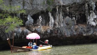 タイのプーケット島　(10)　パンガー湾をクルーズ