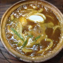 カレー煮込みうどん