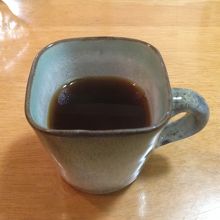 食後のコーヒー