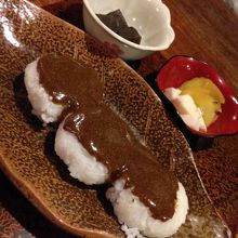 おいしくなかった五平餅もどき・・