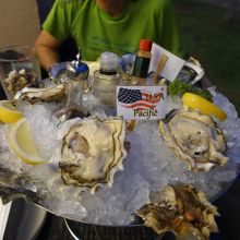 アメリカ産は一番身がデカかった