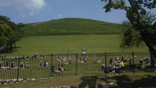 有料の園地があります