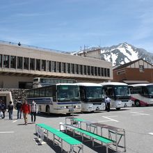 出発点の建物です