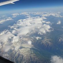 ２週間前に上空から撮影